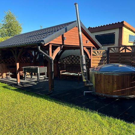 Domek Kaszuby Stezyca Z Bania I Sauna Dış mekan fotoğraf